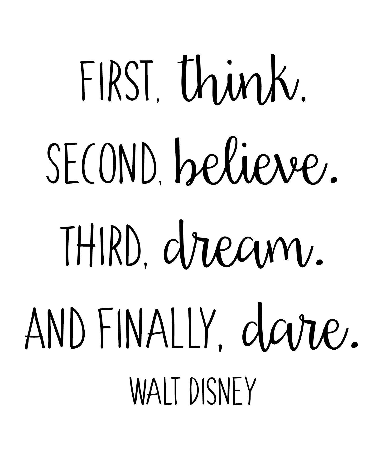 FREE Walt Disney Quote Printables Houston Mommy And Lifestyle Blogger Moms Without Answers