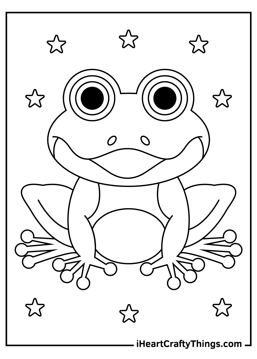 Frog Coloring Pages 100 Free Printables 