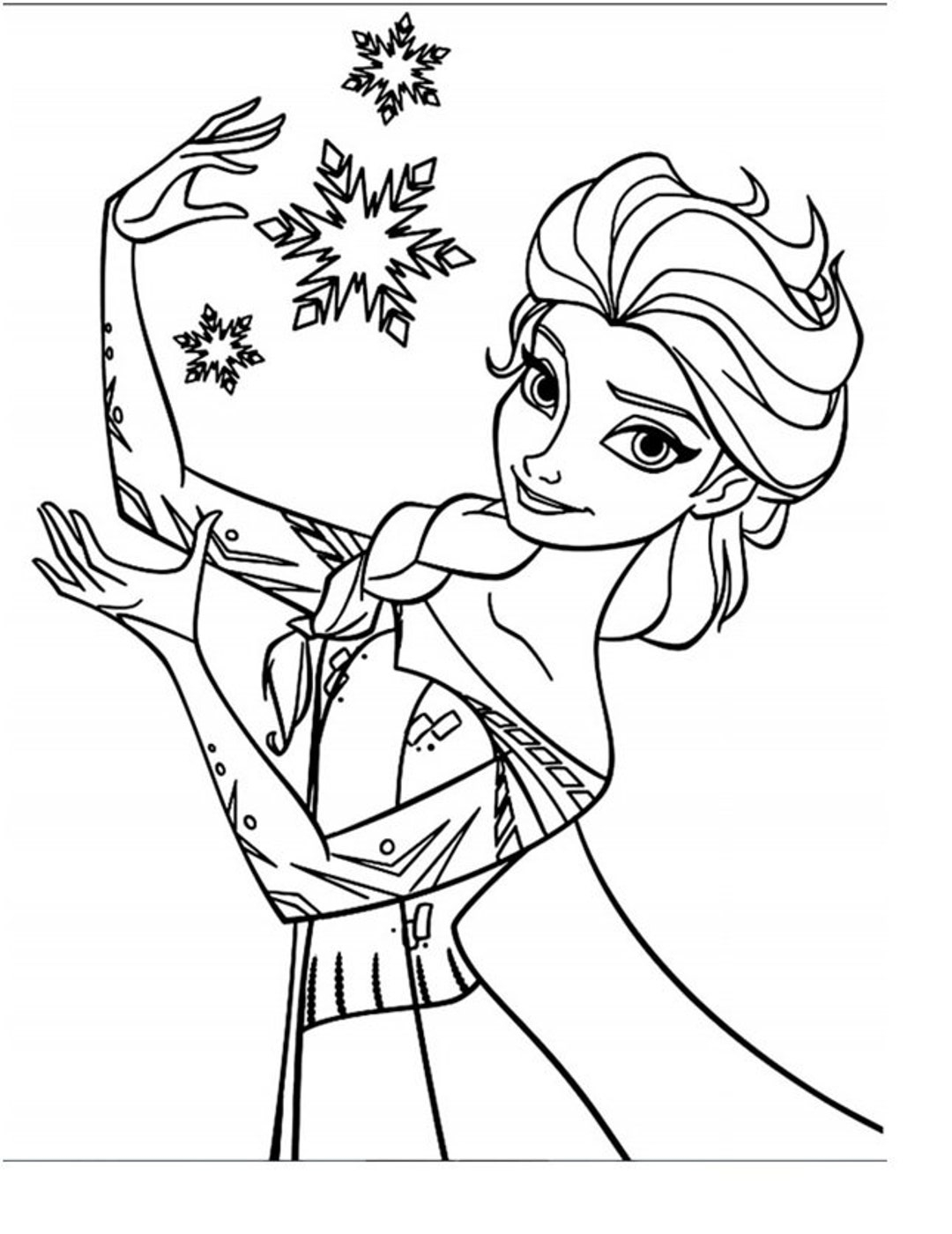 Frozen Coloring Pages Etsy