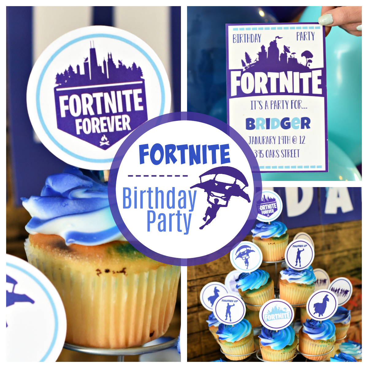 Fortnite Party Printables Free