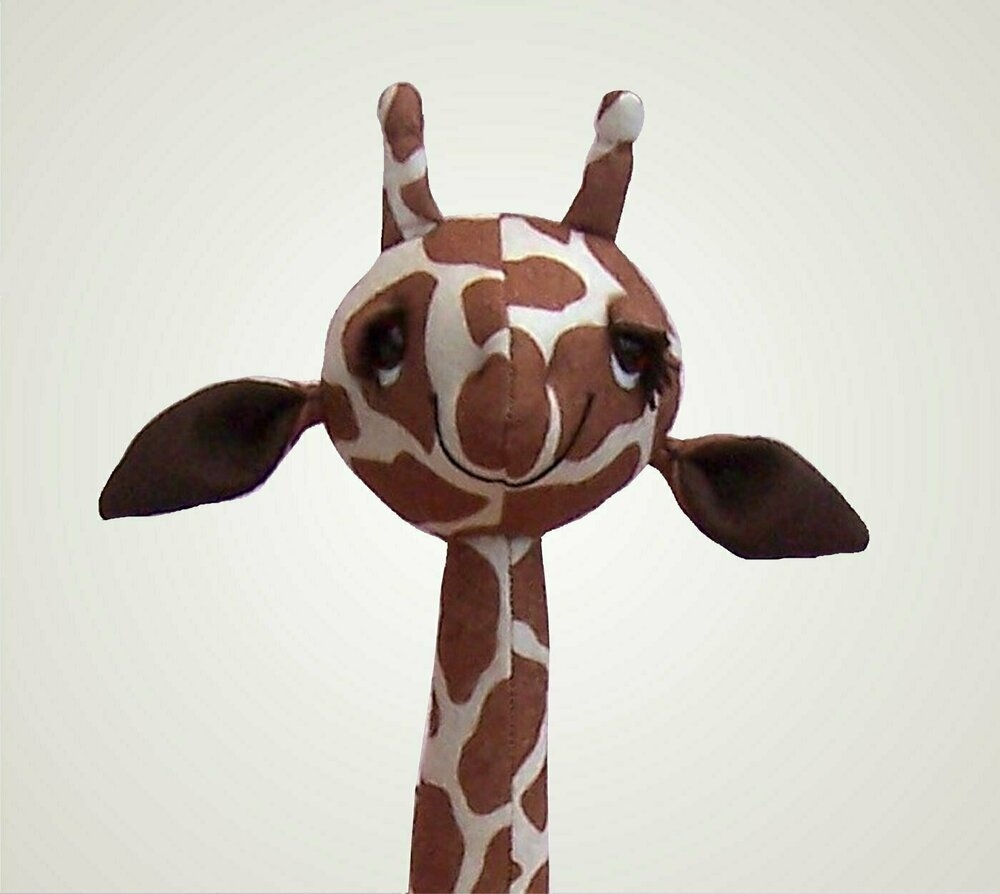 Gemini Giraffe Soft Toy Sewing Pattern 
