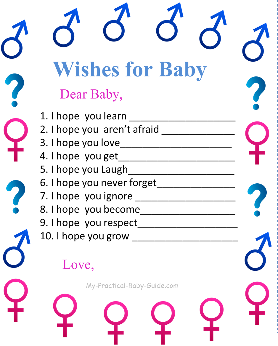 Gender Reveal Baby Shower Ideas My Practical Baby Shower Guide