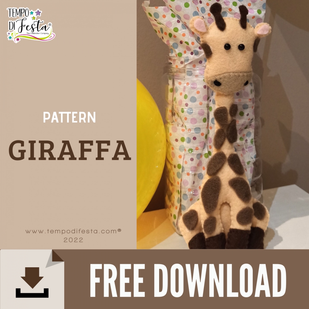 Free Printable Giraffe Sewing Patterns