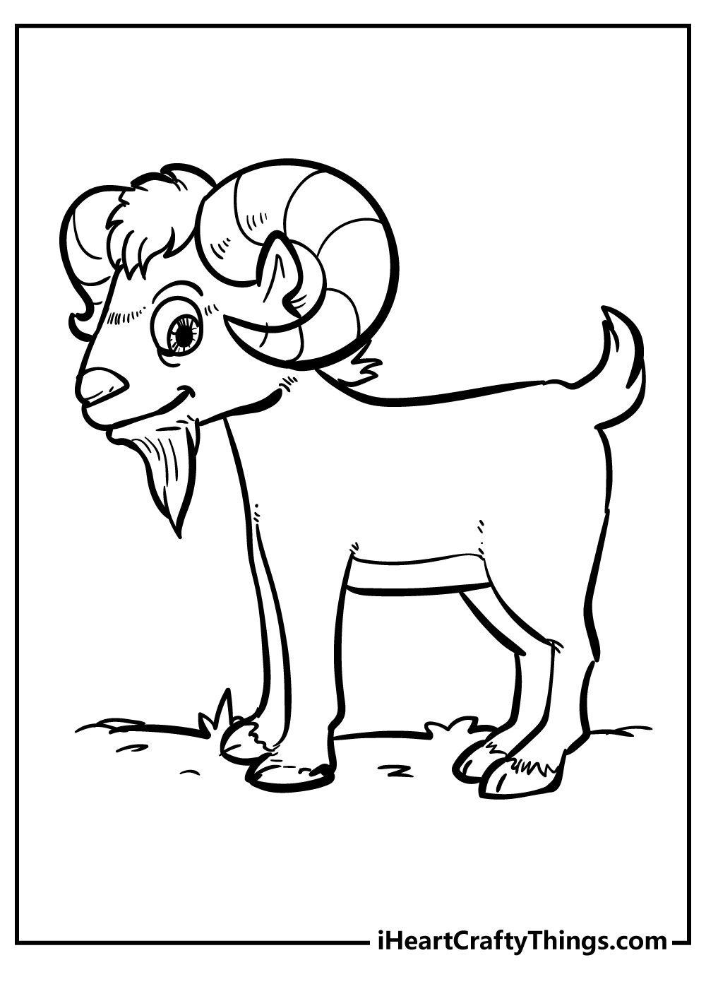 Goat Coloring Pages 100 Free Printables 