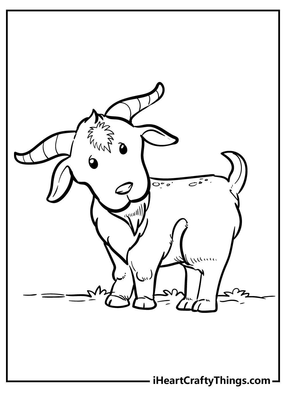 Goat Coloring Pages 100 Free Printables 