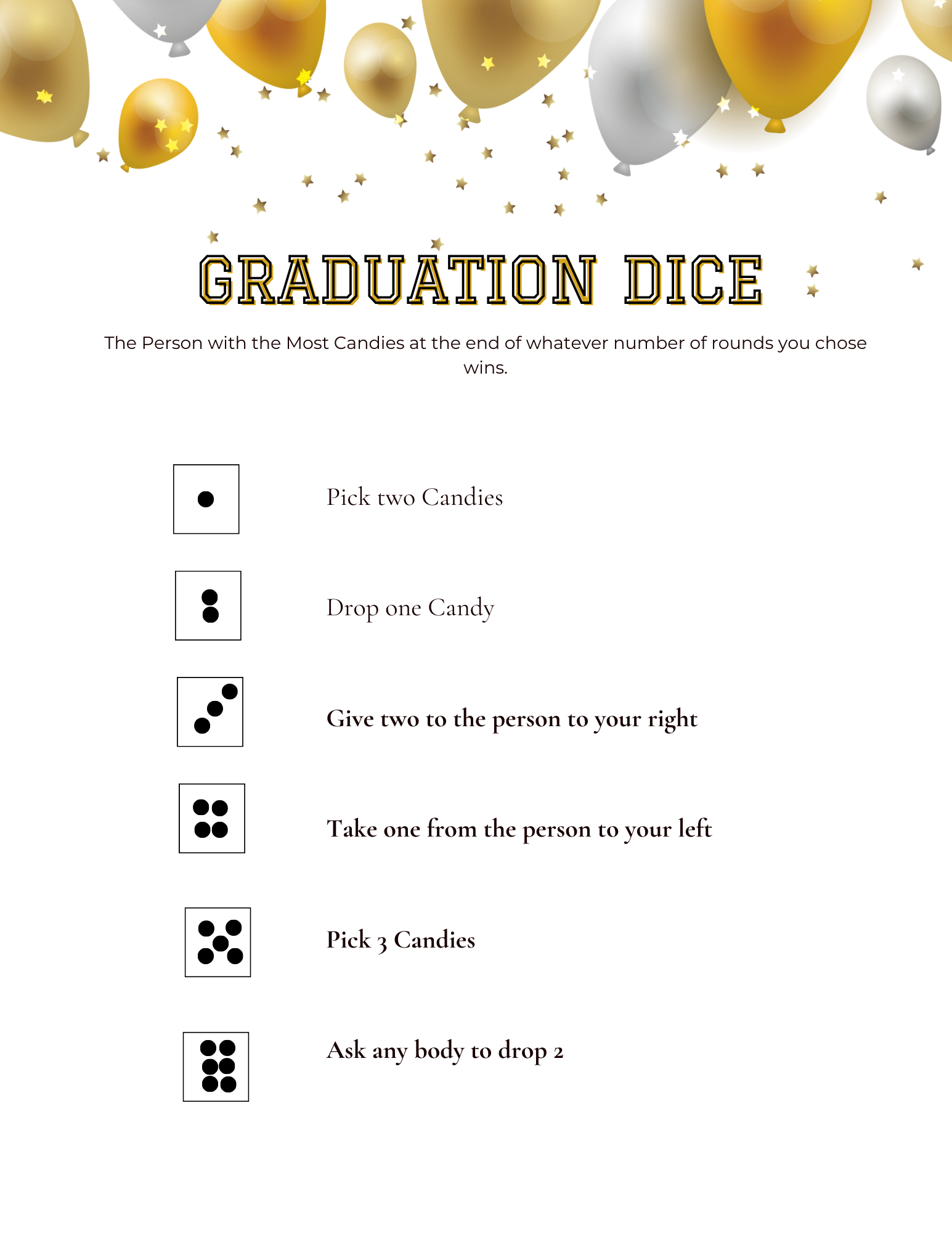 Graduation Party Printable Games Withharmony co