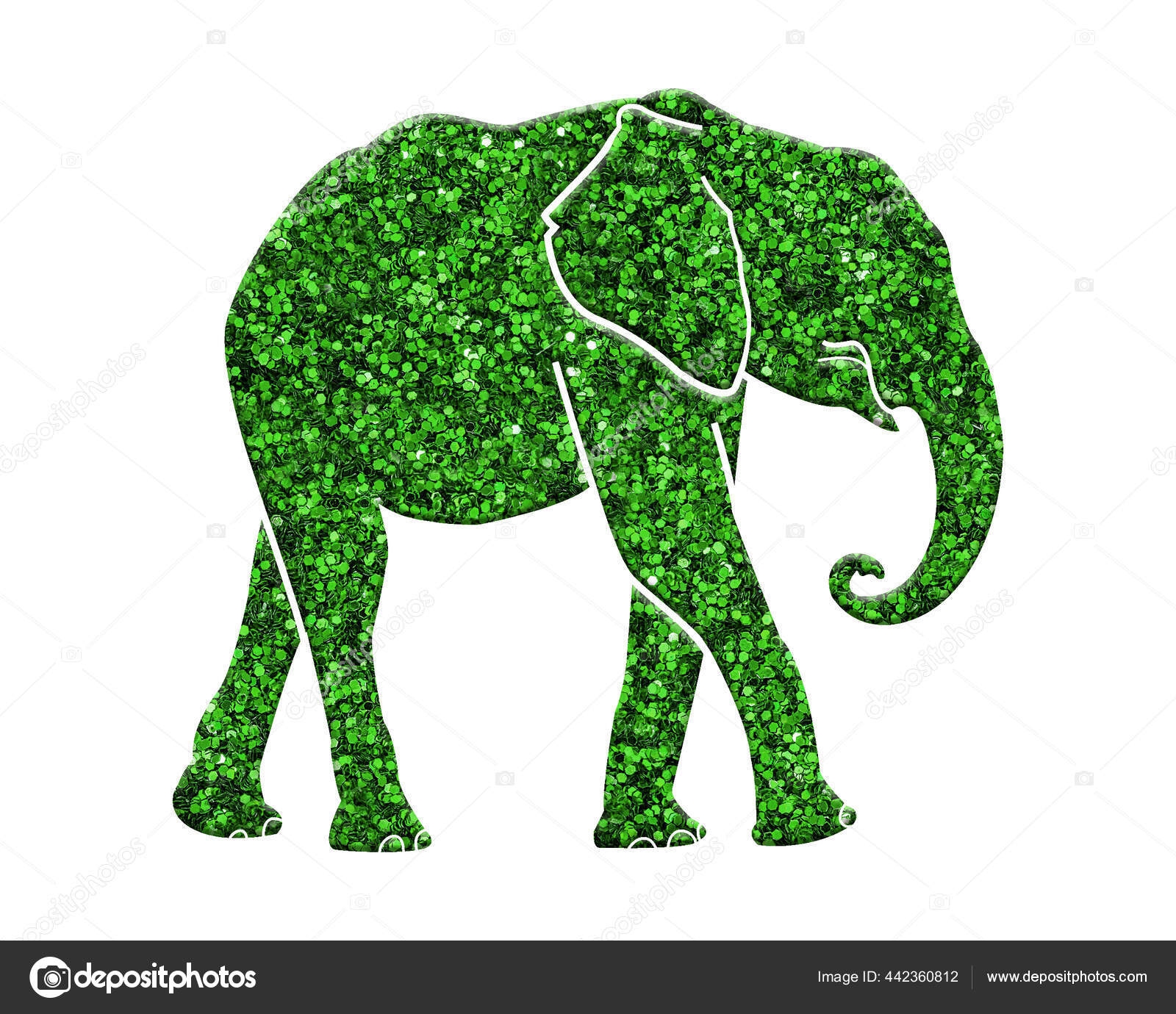 Green Elephant Stock Photos Royalty Free Green Elephant Images Depositphotos