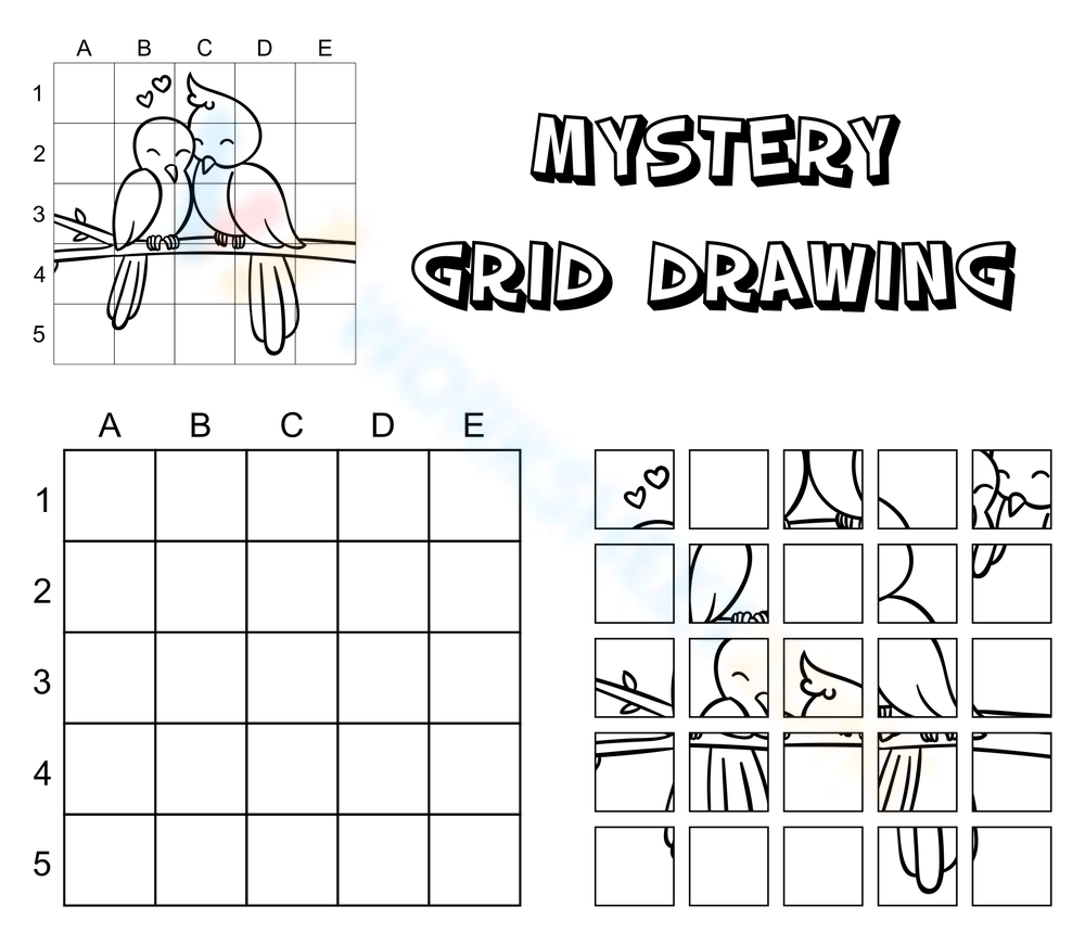 Grid Drawing Worksheets 2024
