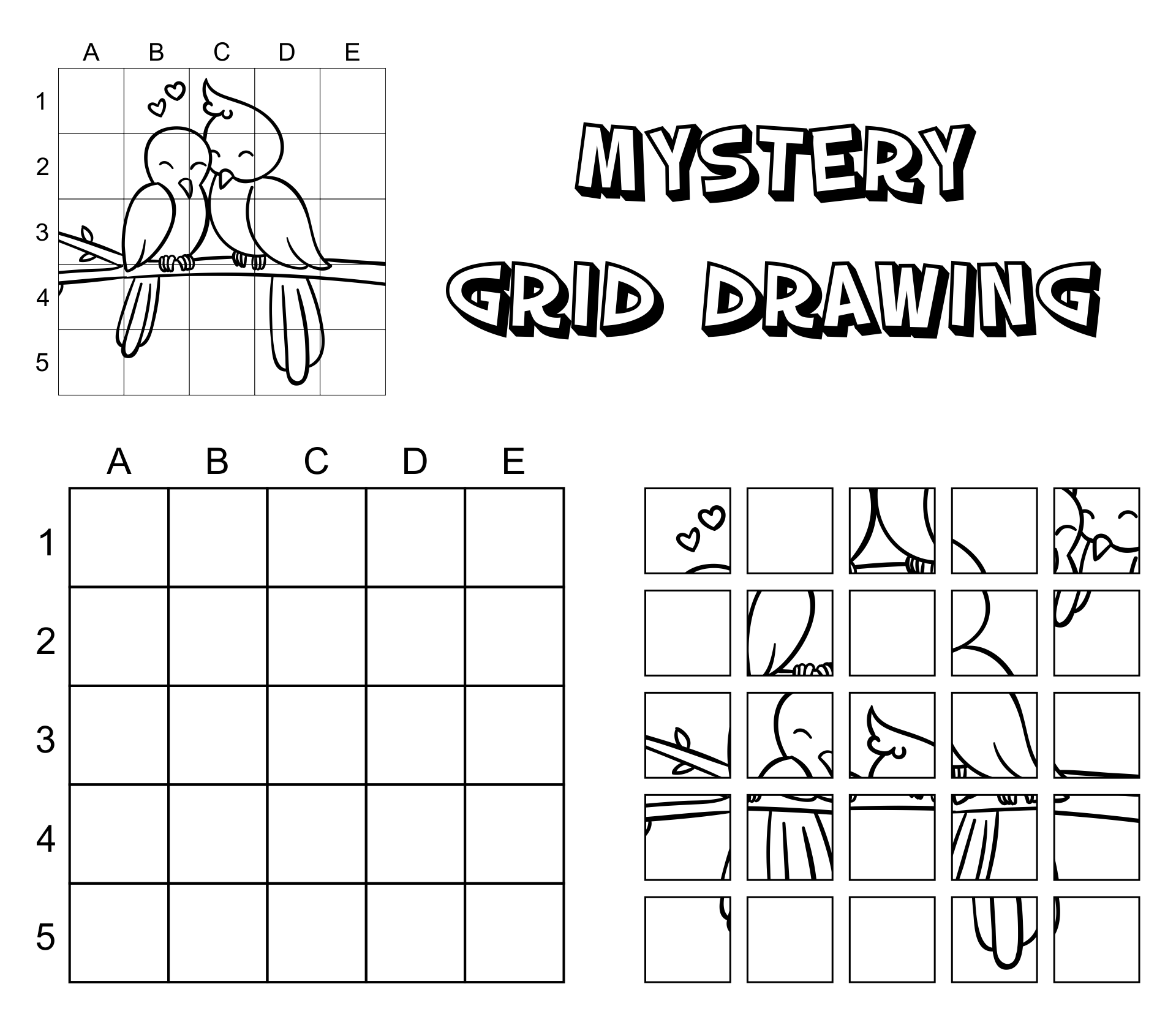Grid Drawing Worksheets 2024