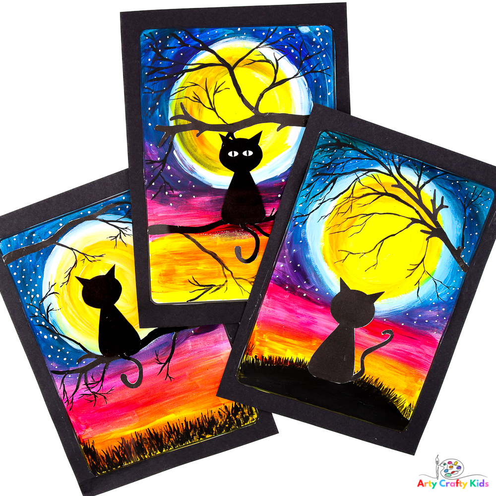 Free Printable Black Cat Silhouette