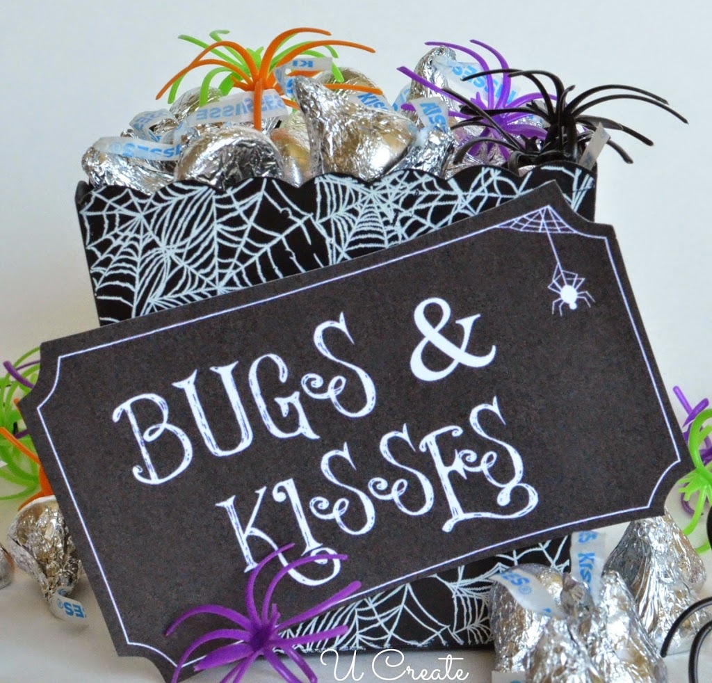 Halloween Printable Bugs And Kisses U Create