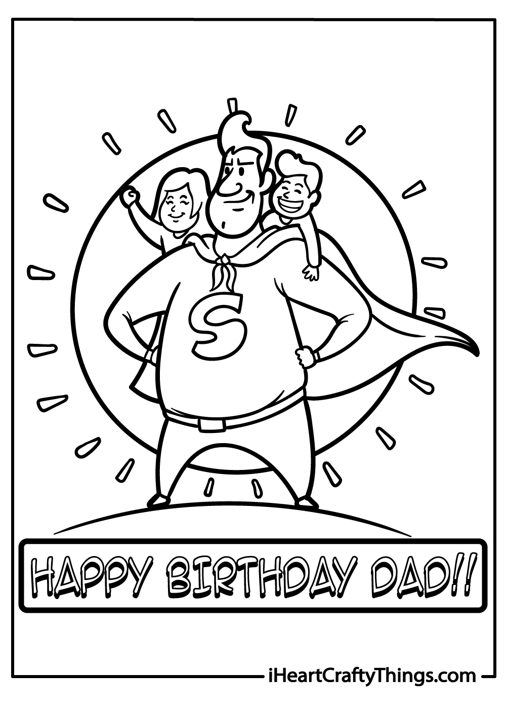 Free Printable Dad Birthday