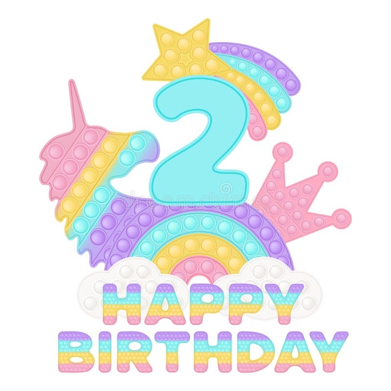 Happy Birthday Two Second Stock Illustrations 961 Happy Birthday Two Second Stock Illustrations Vectors Clipart Dreamstime