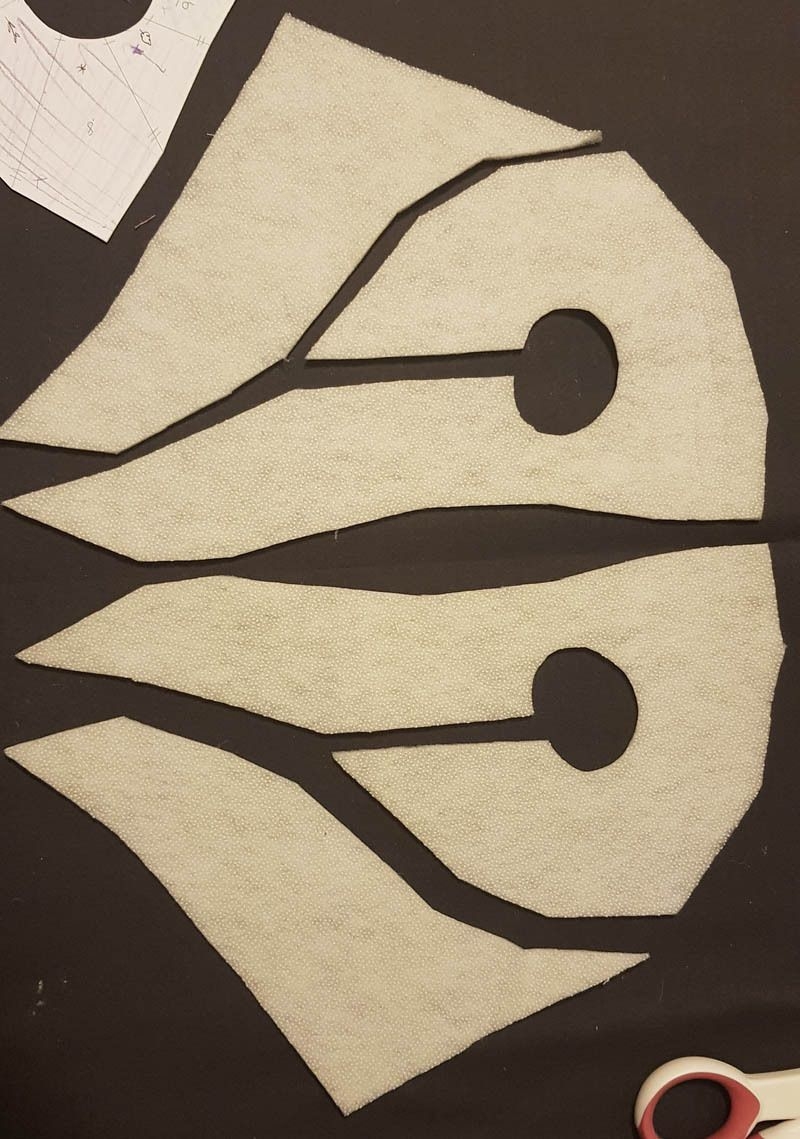 Here It Is The Instructions To Make A Pieced And Quilted Plague Doctor Mask 