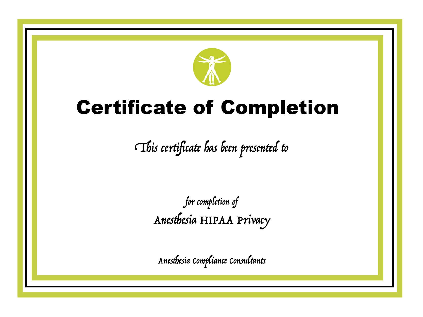 HIPAA Privacy Training Anesthesia Compliance Consultants