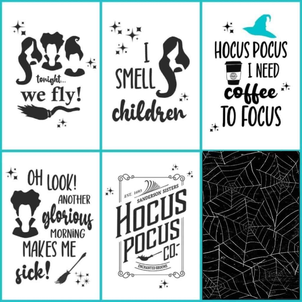 Hocus Pocus Art 5 Free Printables 