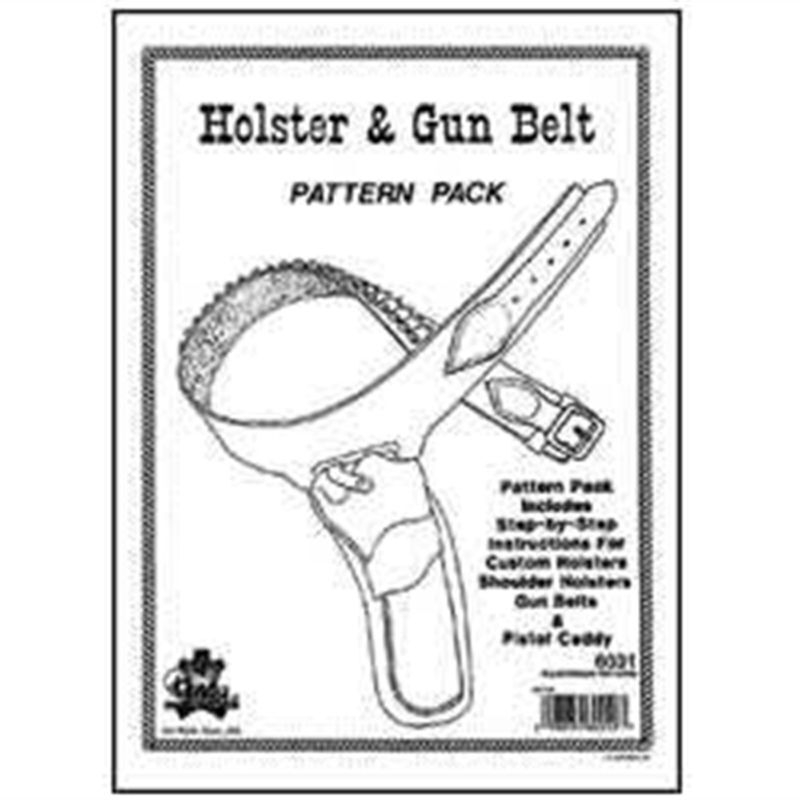 Holster Gun Belt Pattern Pack Nip 6031 00 By Tandy Leather EBay