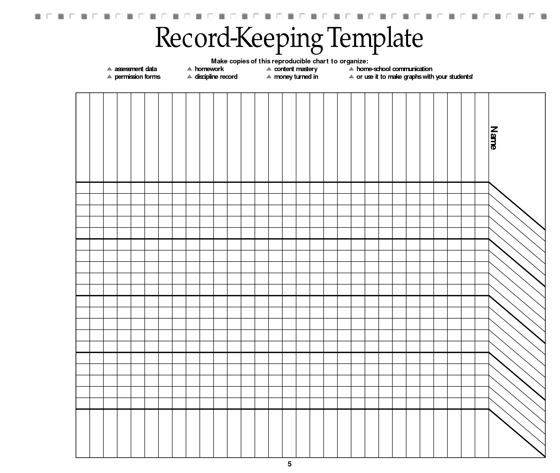 Homeschool Record Keeping 14 Free PDF Printables Printablee