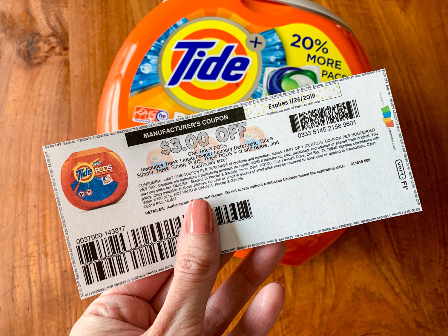 HOT 3 Off Tide PODS Printable Coupon Available For 7 Days Only Worksheets Library