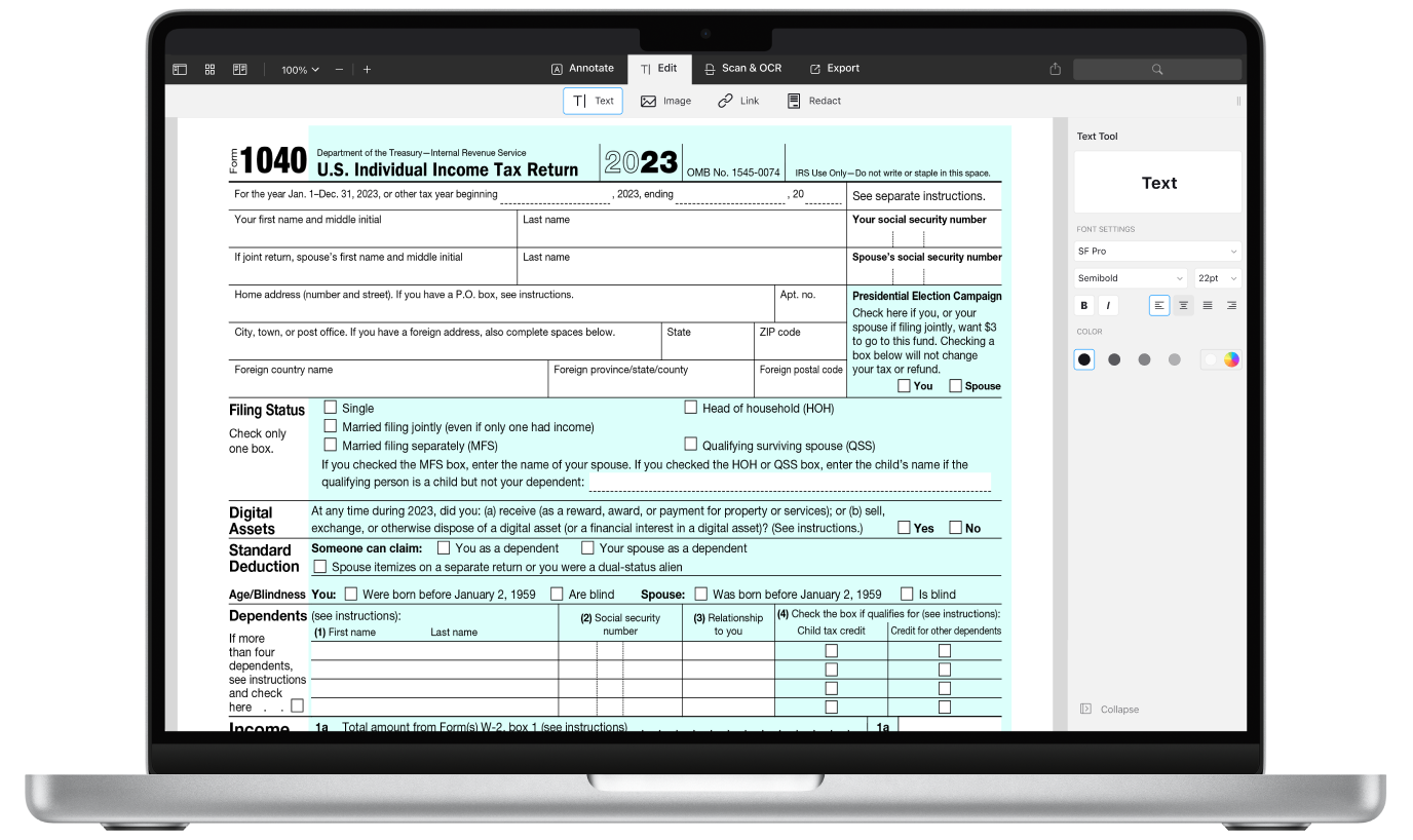 How To Fill Out IRS Form 1040 What Is IRS Form 1040 ES