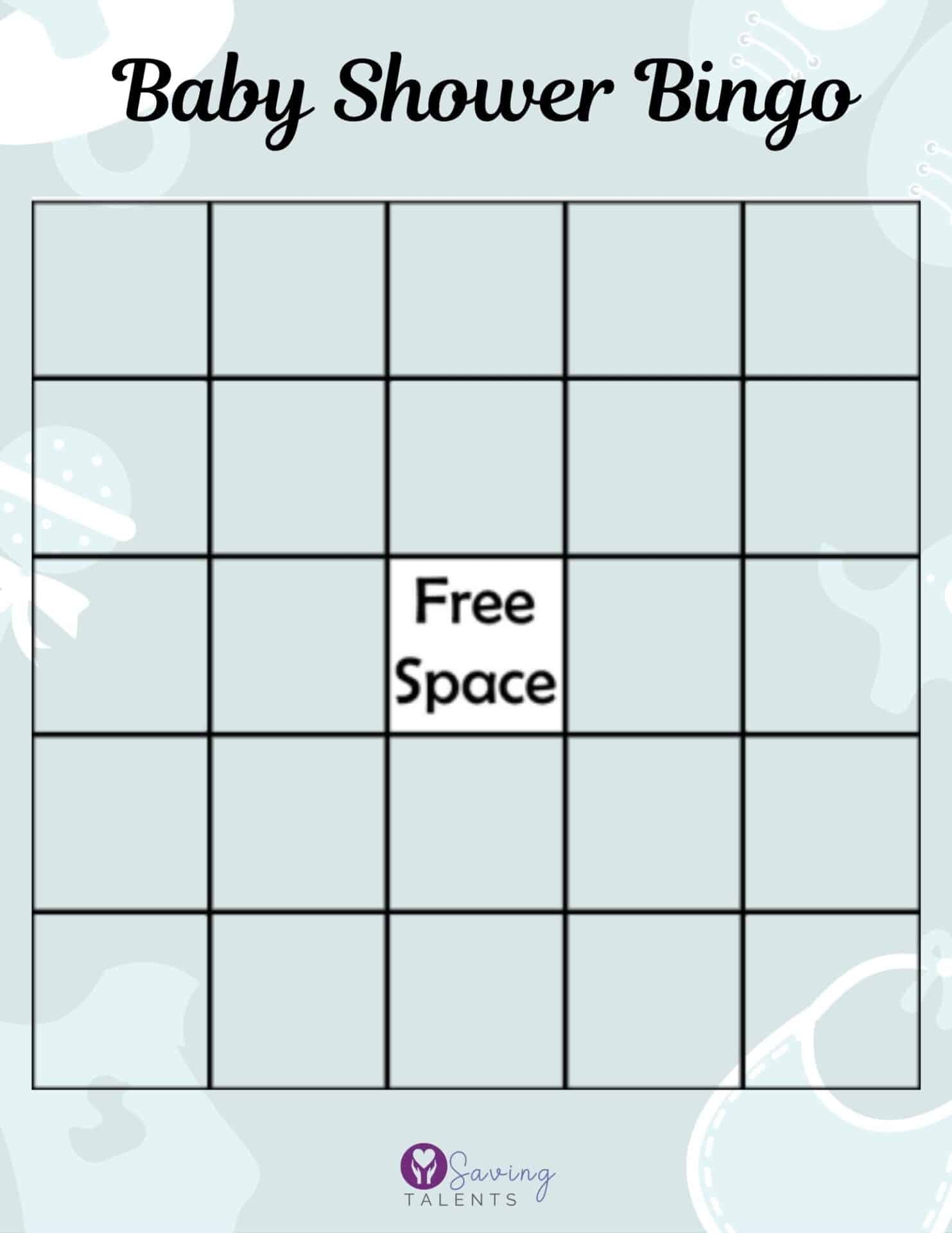 How To Host A Virtual Baby Shower with Free Printable Games 
