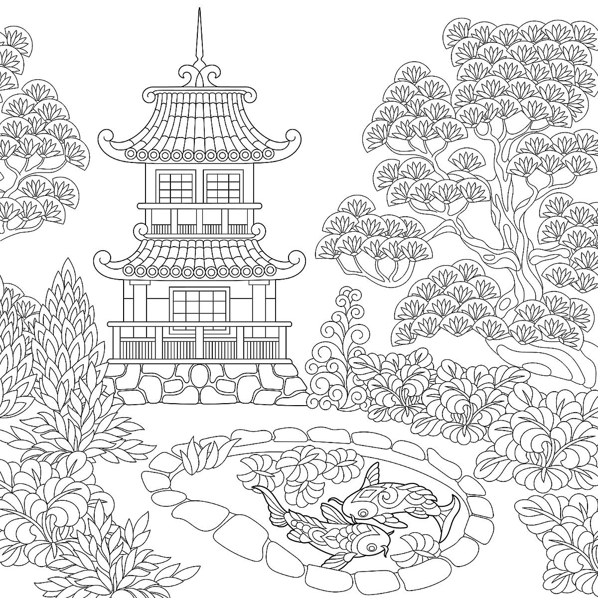 Japan Coloring Pages Free Printable Coloring Pages Of Japan From Food To Places To People Printables 30Seconds Mom