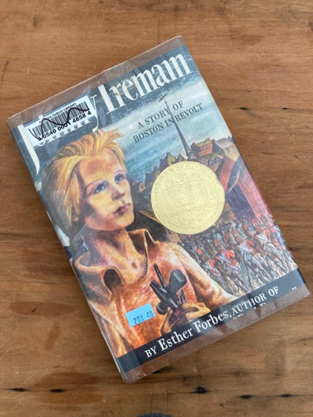 Johnny Tremain A Story Of Boston In Revolt By Esther Forbes Newbery Medal Winner American Revolutionary War History Ex Library Hardcover Etsy Hong Kong