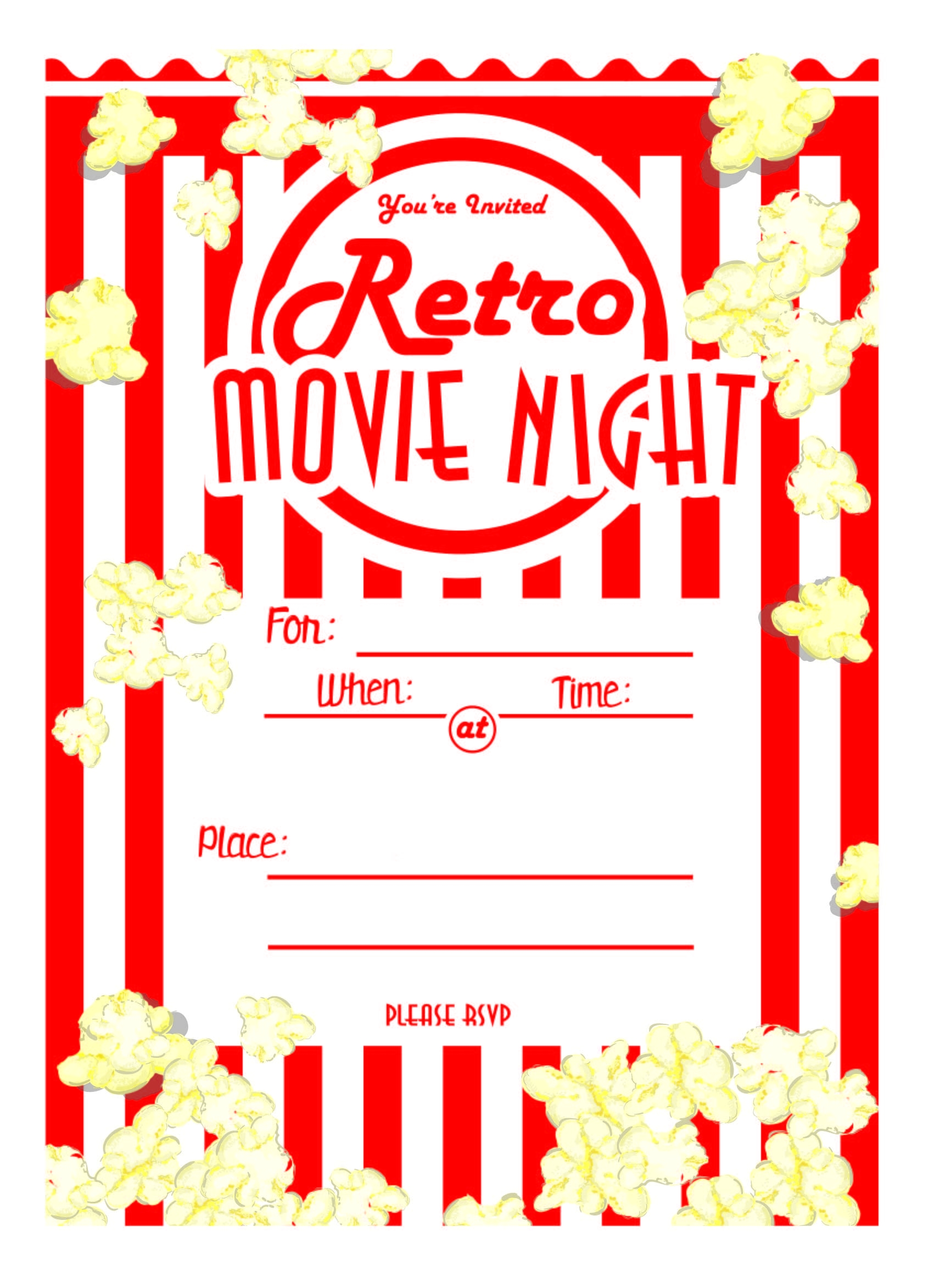 Kara s Party Ideas Movie Night Party With FREE Printables Kara s Party Ideas