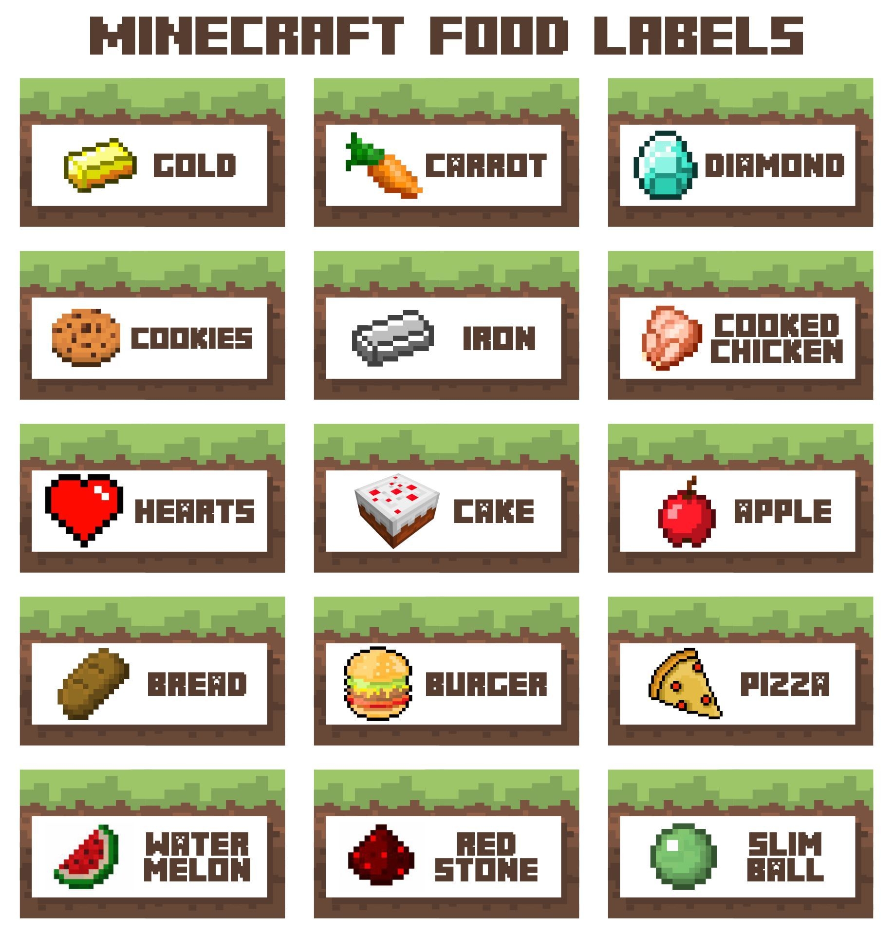 Label Free Printables