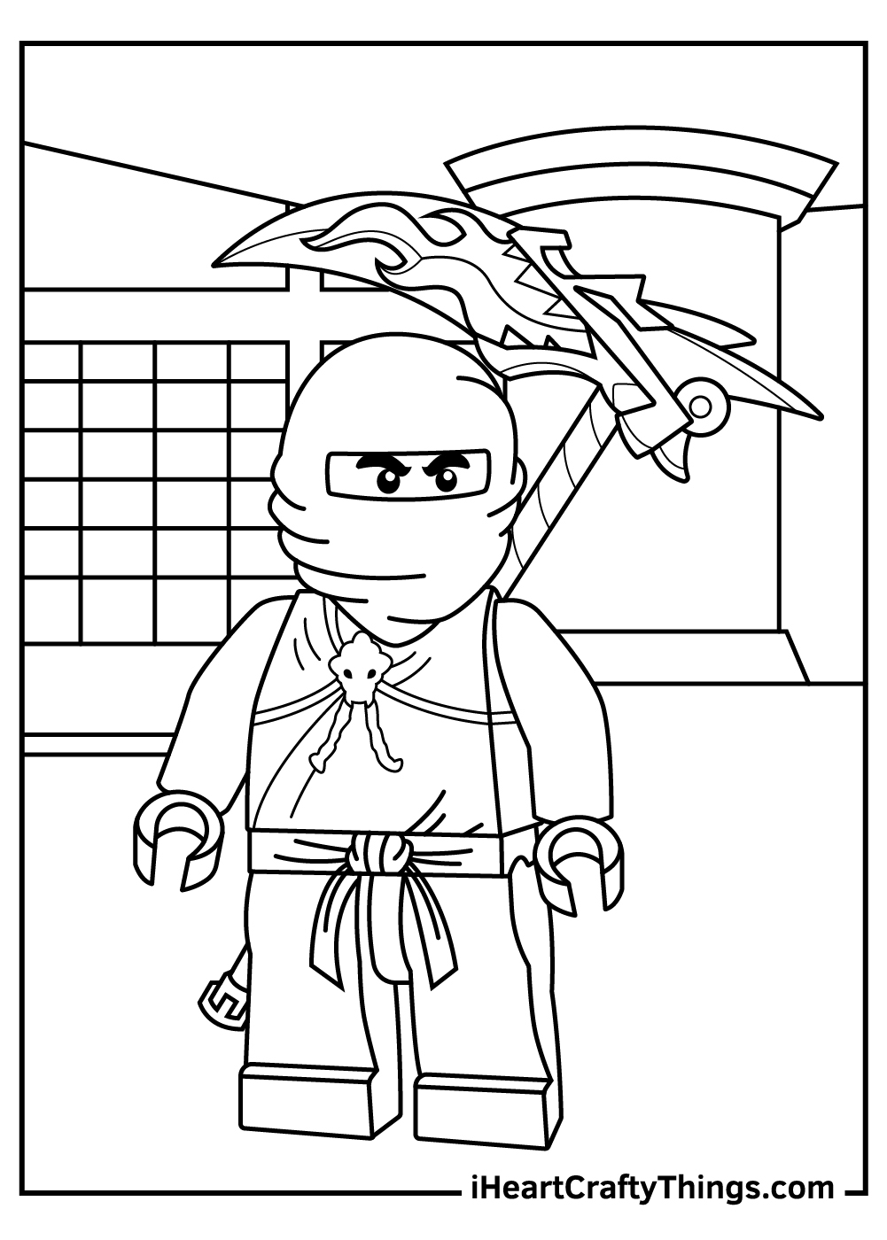 Lego Ninjago Coloring Pages 100 Free Printables 