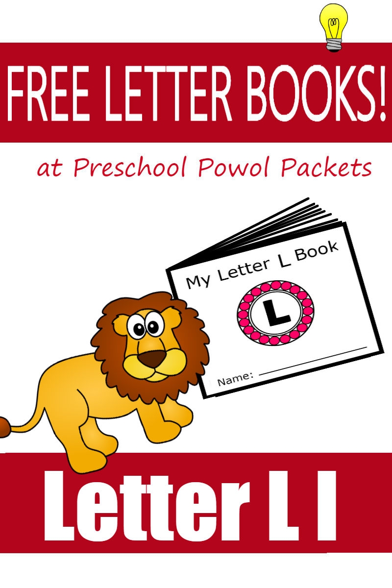 Letter L Free Printable Minibook Alphabet Series