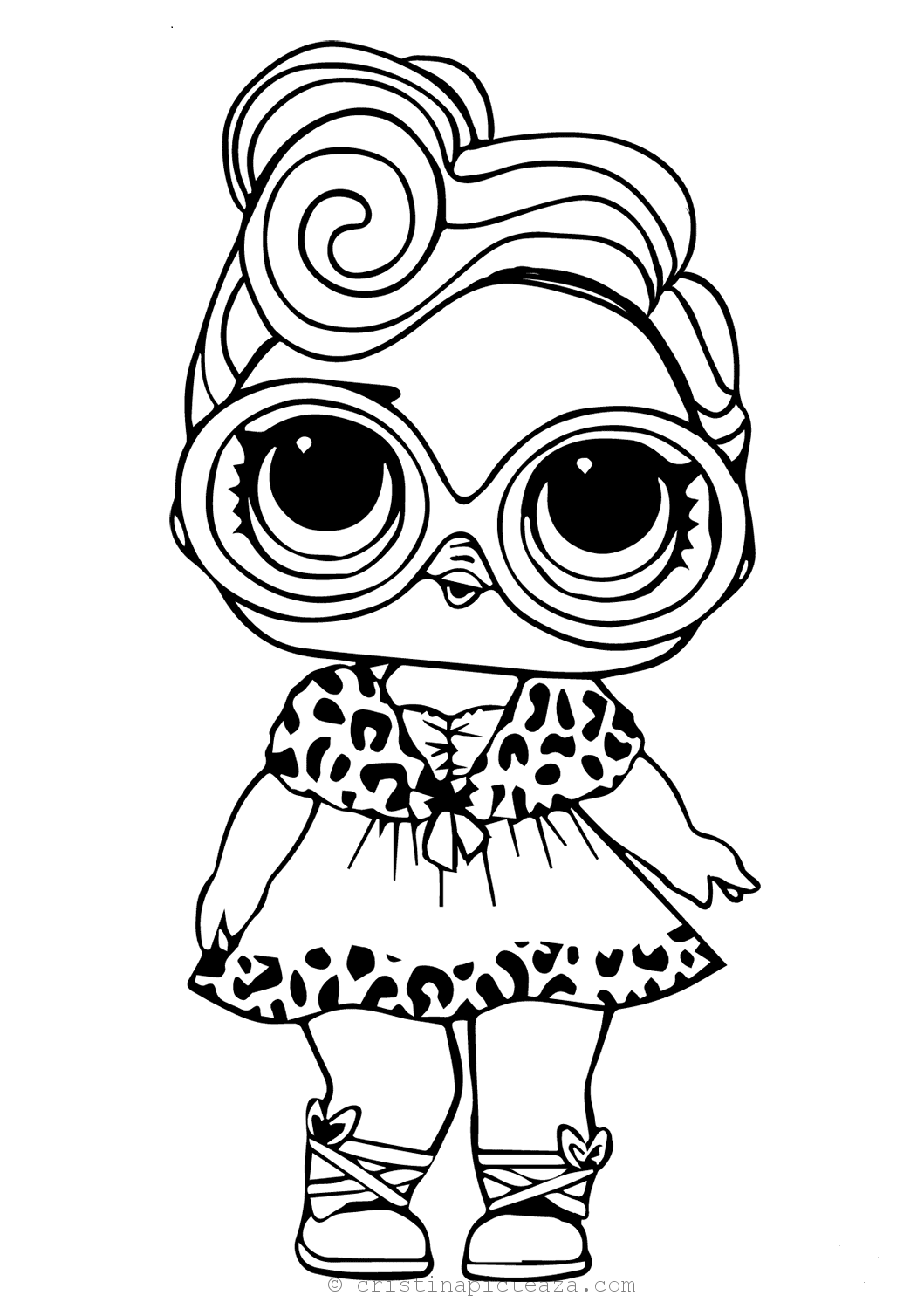 LOL Coloring Pages Lol Dolls For Coloring And Painting