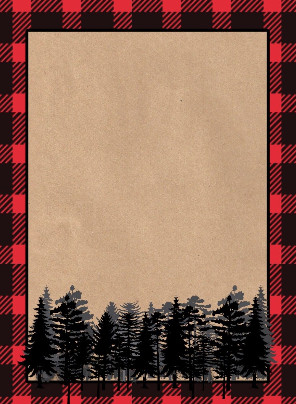 Lumberjack Party Free Printables Lumberjack Invitation