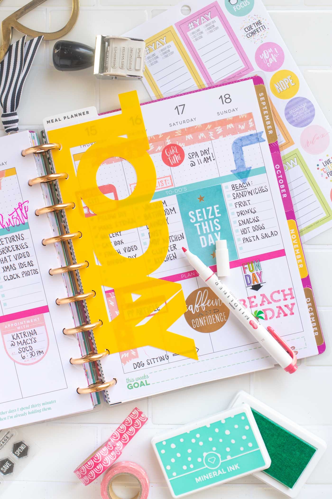 Free Happy Planner Printable