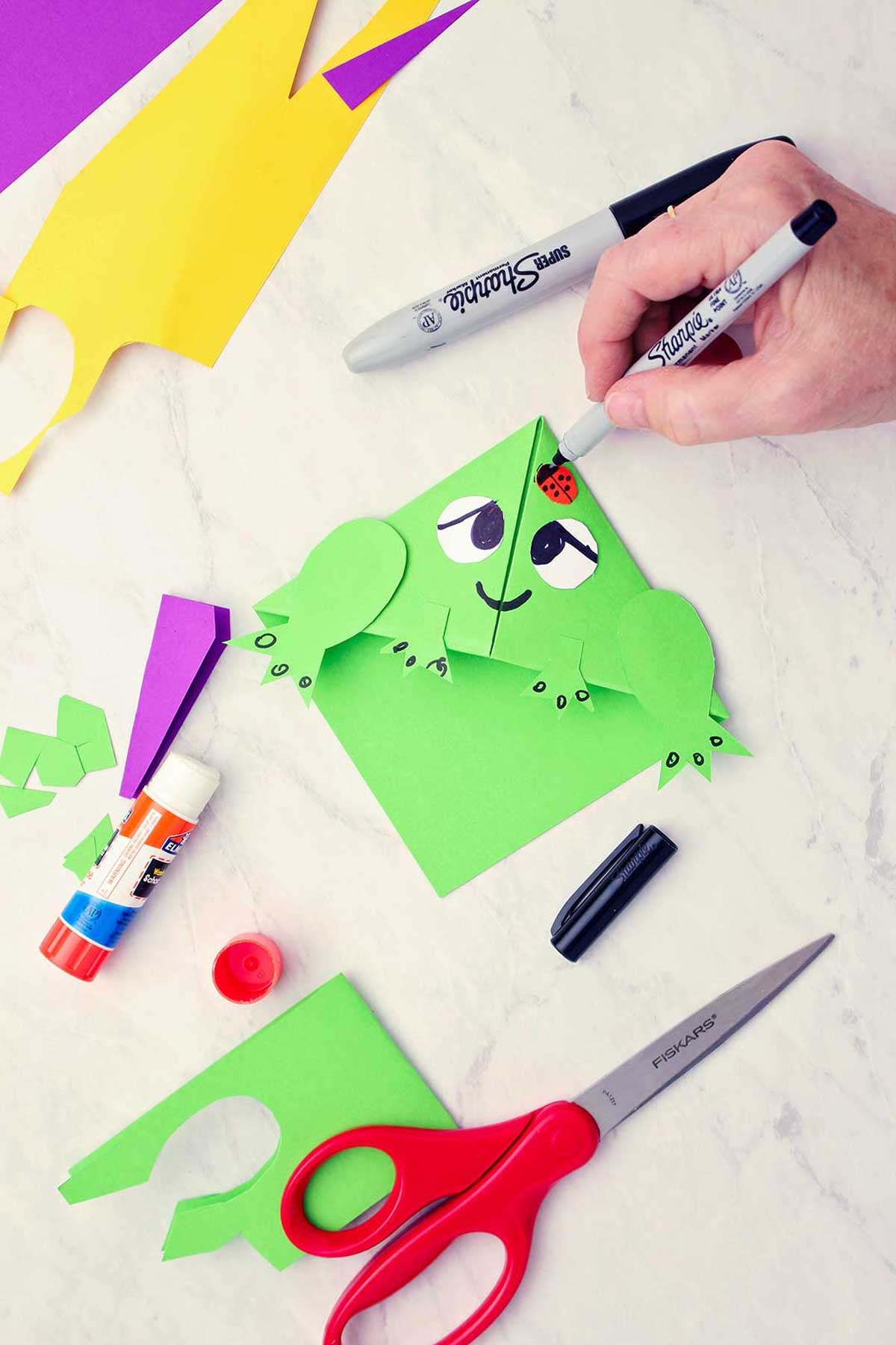 Make Easy Origami Corner Bookmarks Welcome To Nana s