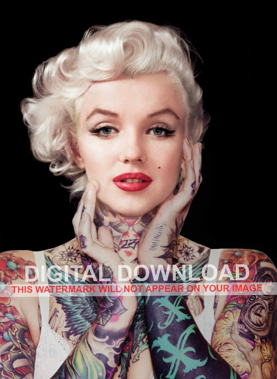 Free Printable Marilyn Monroe Tattoos