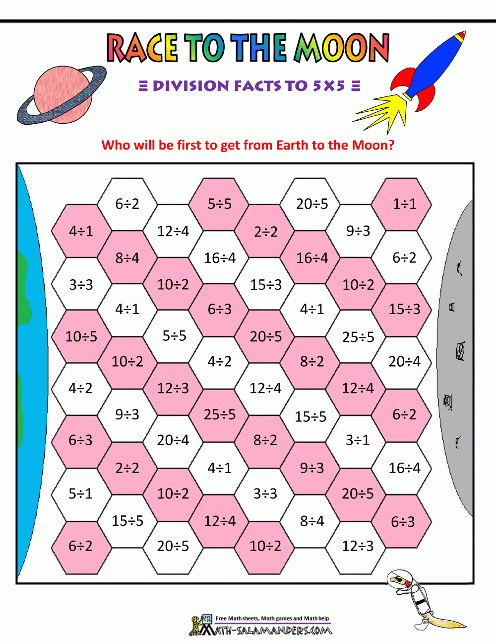 Math Division Games
