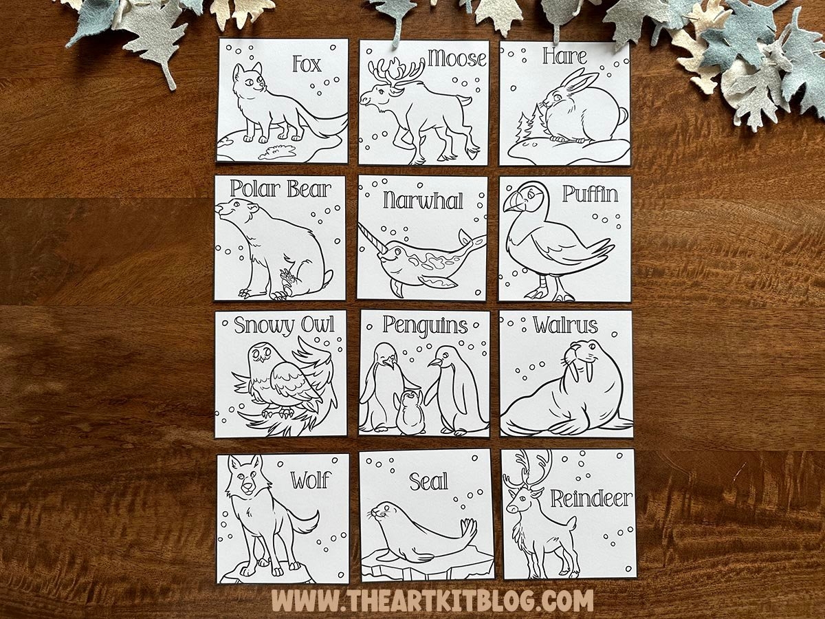 Mini Coloring Pages Archives The Art Kit