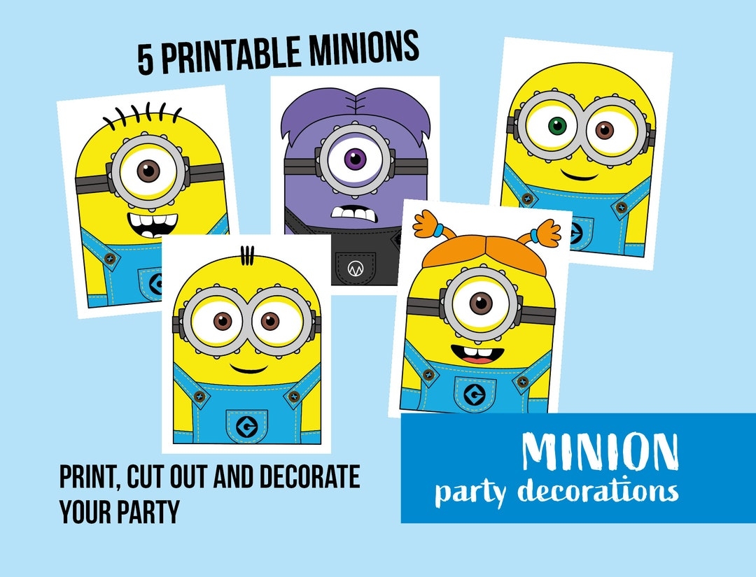Free Minions Printables