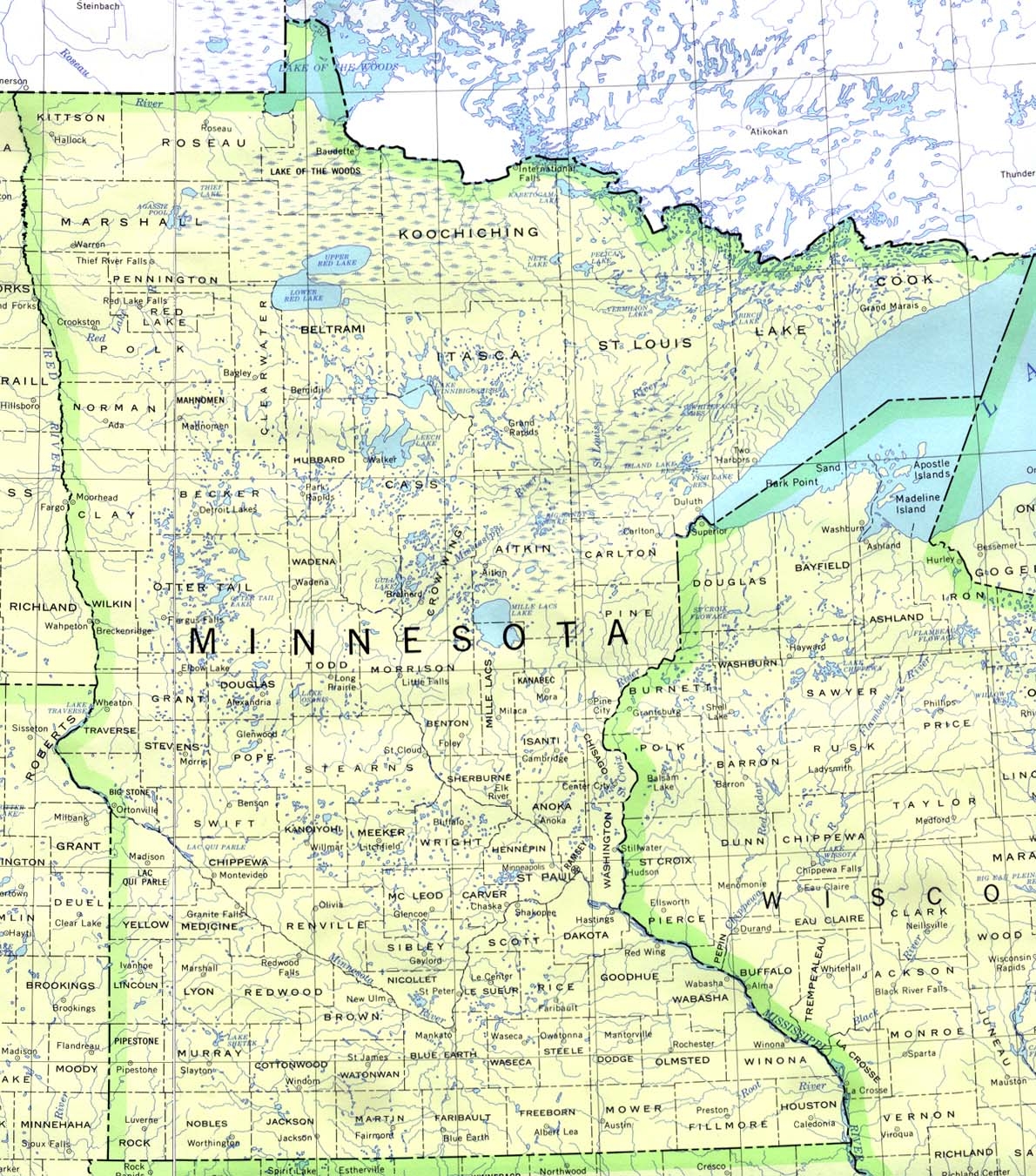 Minnesota Maps Perry Casta eda Map Collection UT Library Online