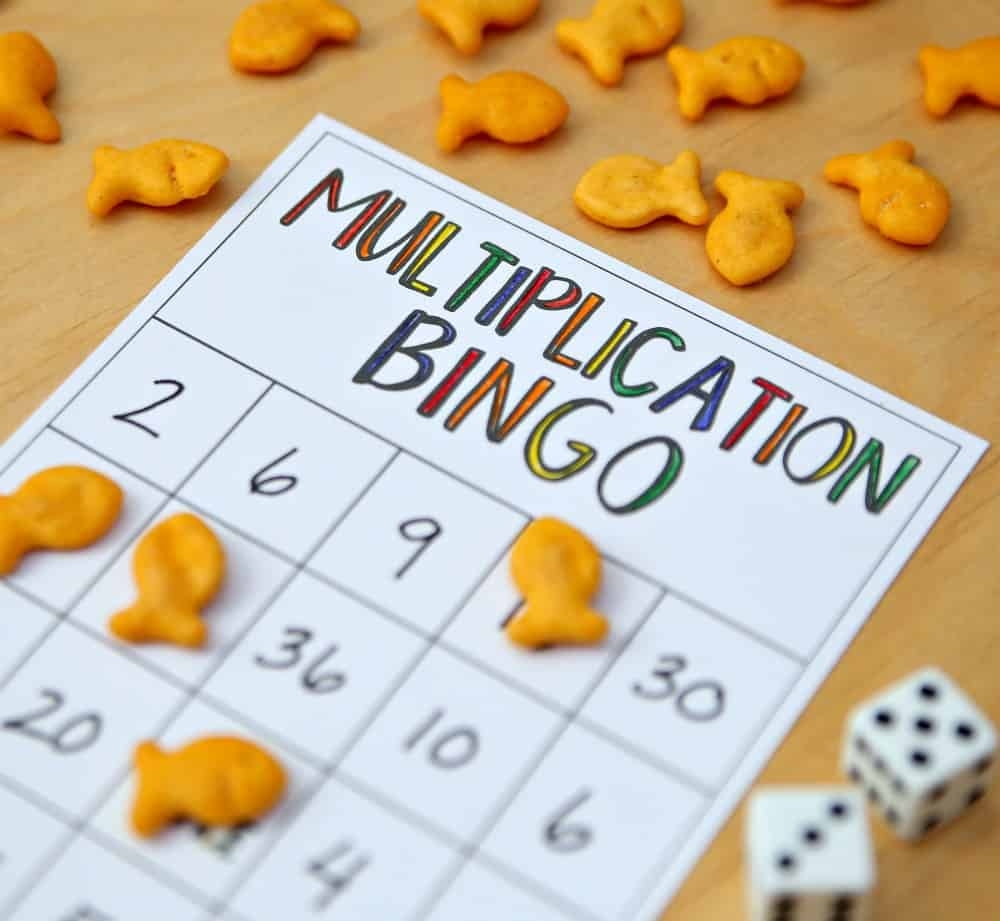 Multiplication Bingo Printable Free