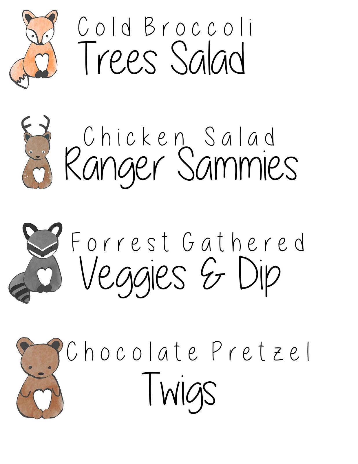 My DIY Woodland Baby Shower Sewrella