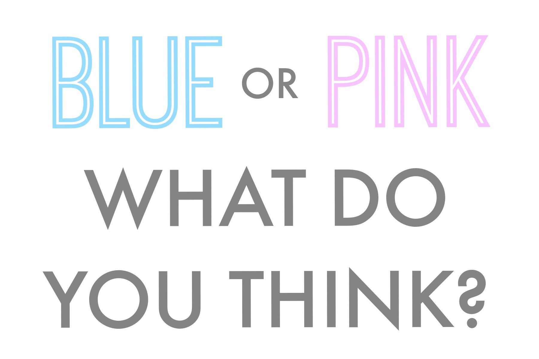My Gender Reveal Plus Free Printables Kami Watson