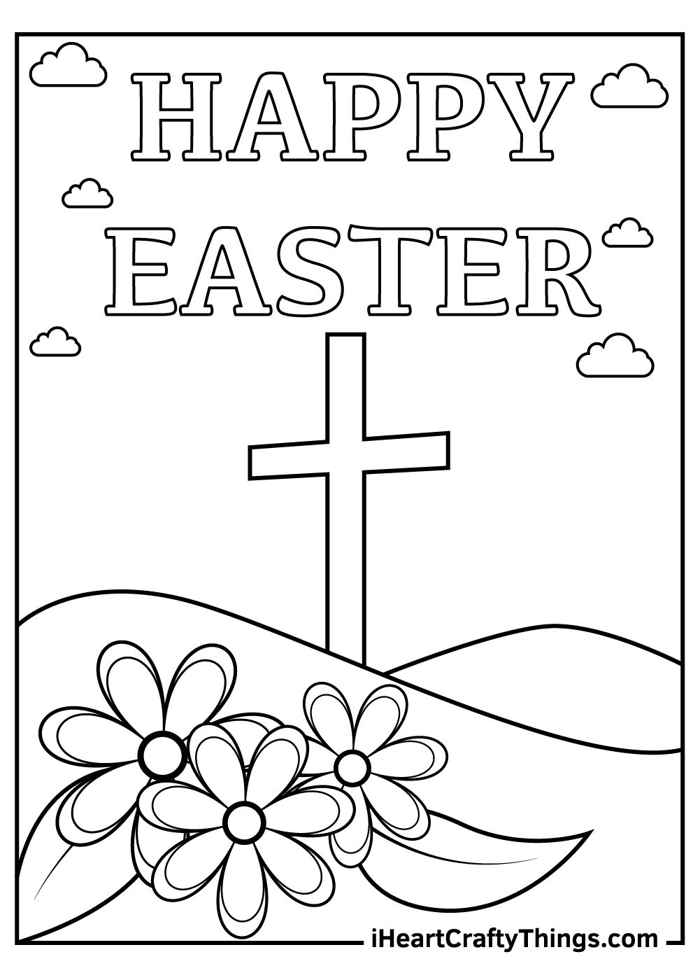 New Easter Coloring Pages 2024 100 Free Printables 