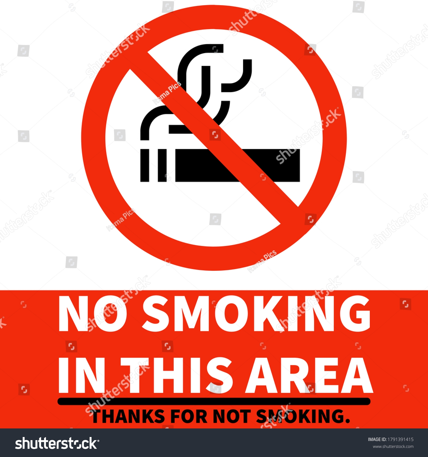 Free Printable No Smoking Sign