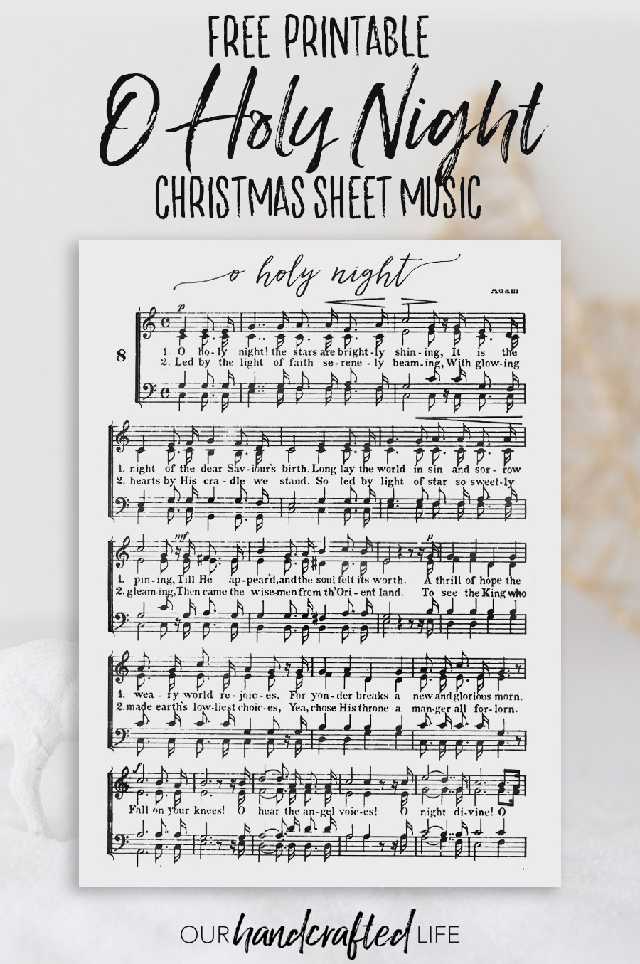 Free Music Tablature Printable