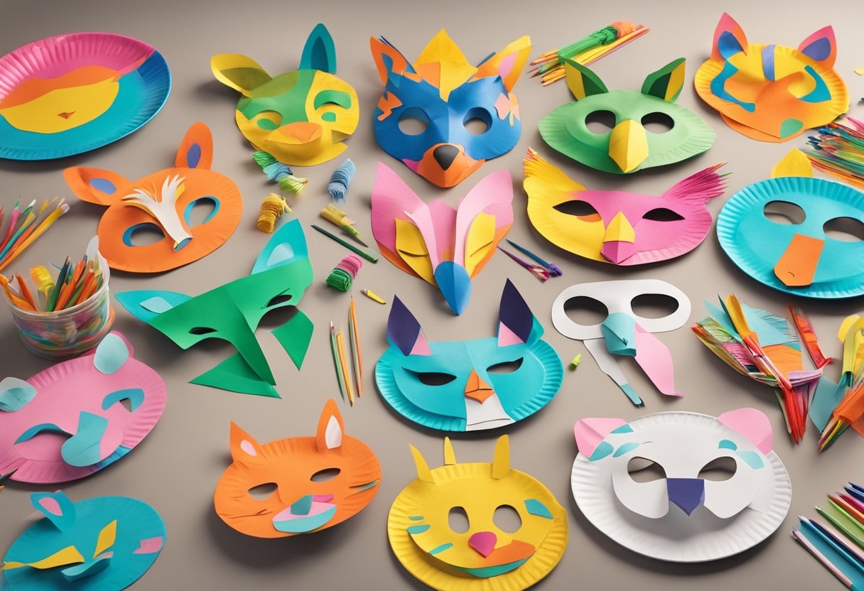 Paper Plate Animal Masks A Guide To Creative Fun For Kids LearningMole