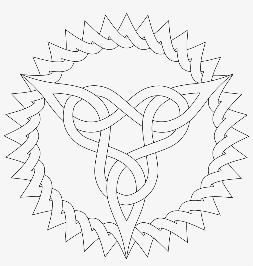 Pattern Coloring Pages Celtic Knot Patterns Colouring Free Transparent PNG Download PNGkey