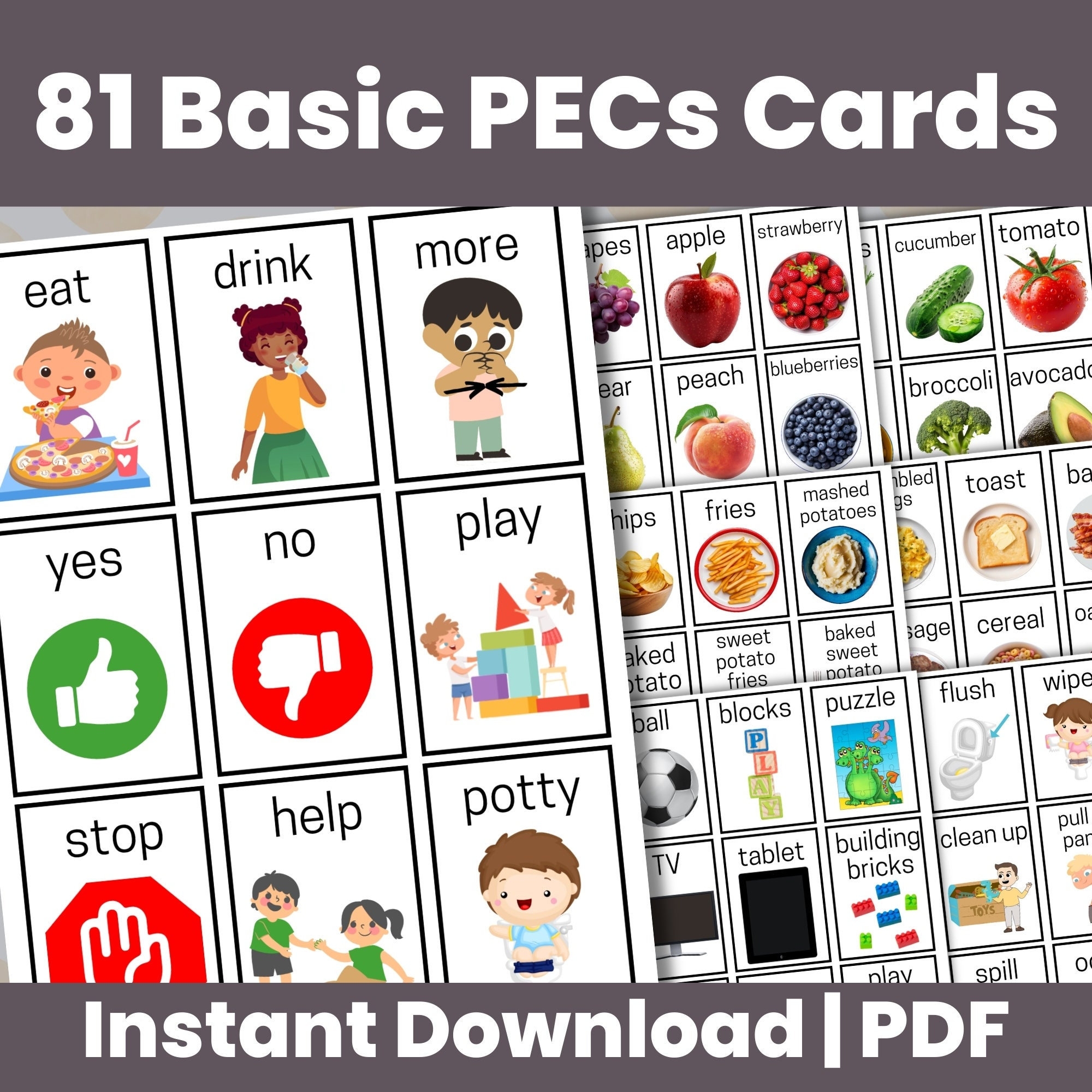 Pecs Printables Etsy