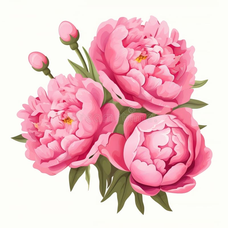 Peony Cartoon Stock Illustrations 7 905 Peony Cartoon Stock Illustrations Vectors Clipart Dreamstime
